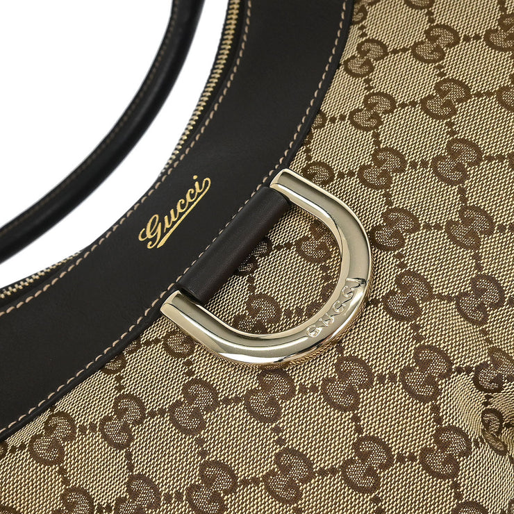 Gucci Beige GG Abbey Hobo Handbag 189833 493492 166712