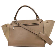 Celine Beige Trapeze 2way Handbag S-SN-0182 S-CU-1092 166713