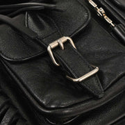 Saint Laurent Black Fringe Festival Backpack GNR.441719.0416 166715