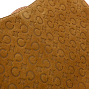 Celine Brown Suede C Macadam Handbag MC00/2 166716