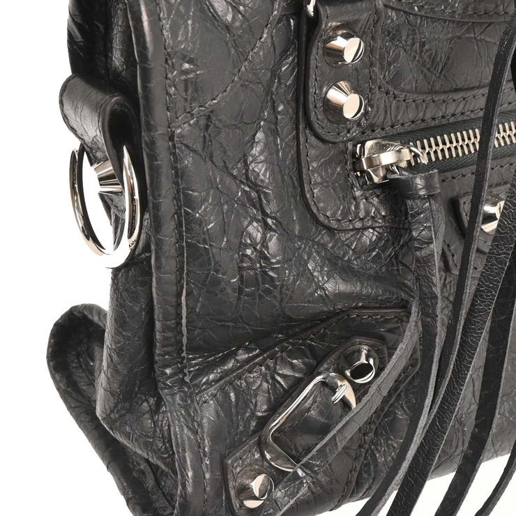 Balenciaga Gray Classic Mini City 2way Handbag 300295.1160.V.528147 166718