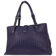 Bottega Veneta Purple Intrecciato Roma Tote Bag B04189436N 166722