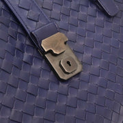 Bottega Veneta Purple Intrecciato Roma Tote Bag B04189436N 166722