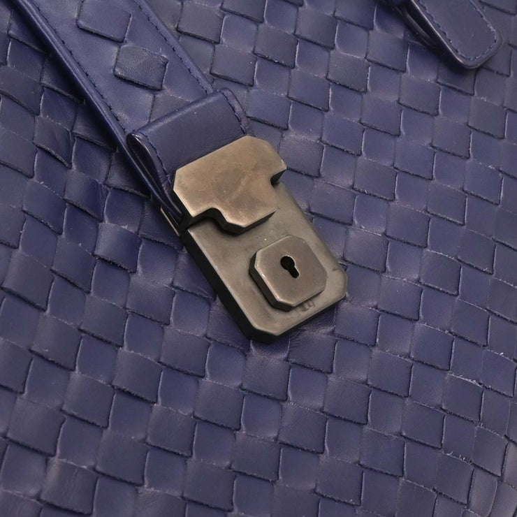 Bottega Veneta Purple Intrecciato Roma Tote Bag B04189436N 166722