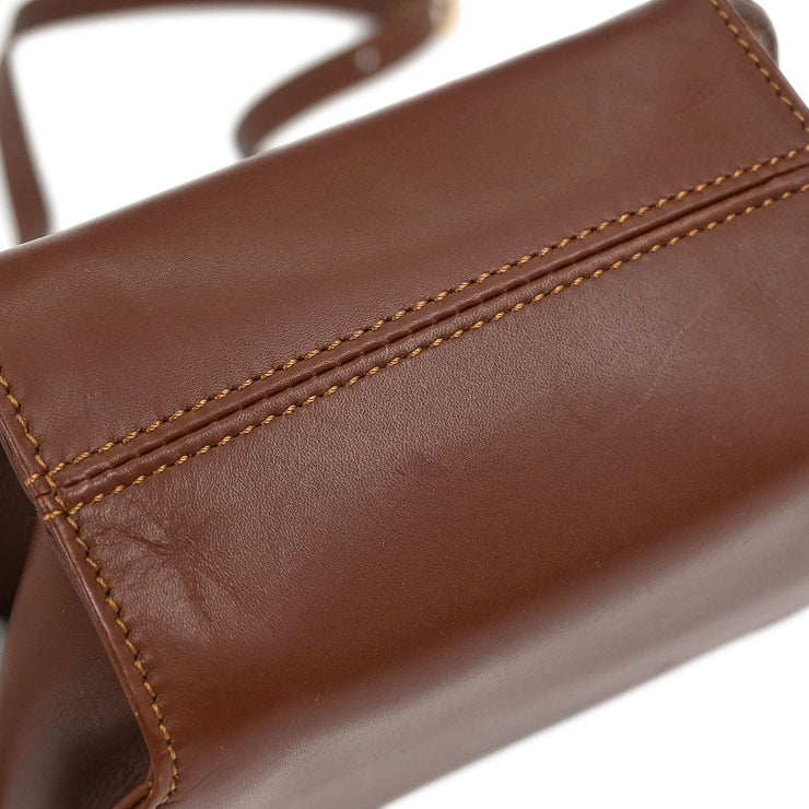 Salvatore Ferragamo Brown Shoulder Bag DQ-21 5640 166723