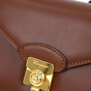 Salvatore Ferragamo Brown Shoulder Bag DQ-21 5640 166723