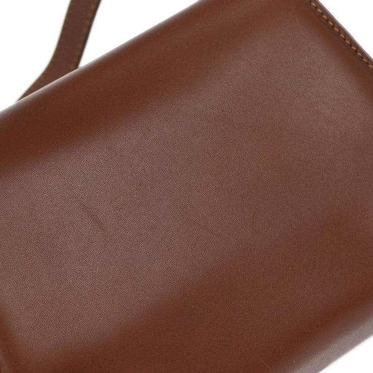 Salvatore Ferragamo Brown Shoulder Bag DQ-21 5640 166723