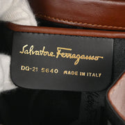 Salvatore Ferragamo Brown Shoulder Bag DQ-21 5640 166723
