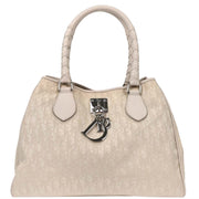 Christian Dior White Lovely Trotter Tote Bag 05-BO-1016 166724