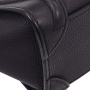 Celine Navy Leather Nano Luggage Tote Bag F-CU-3108 166725