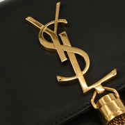 Saint Laurent Black Leather Kate Shoulder Bag BCI.474366.0617 166726