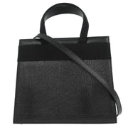 Salvatore Ferragamo Black Vara Bow Handbag BA-21 4178 166728