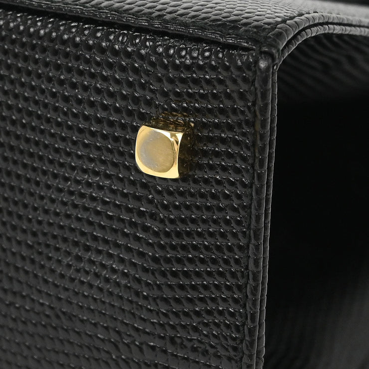 Salvatore Ferragamo Black Vara Bow Handbag BA-21 4178 166728