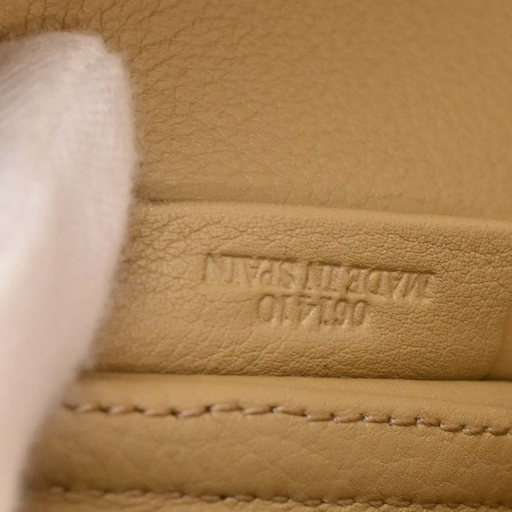 Loewe Beige Suede 2way Handbag 061410 166729