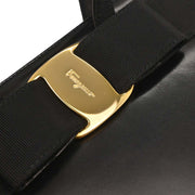 Salvatore Ferragamo Black Vara Bow 2way Handbag AQ-214178 166731