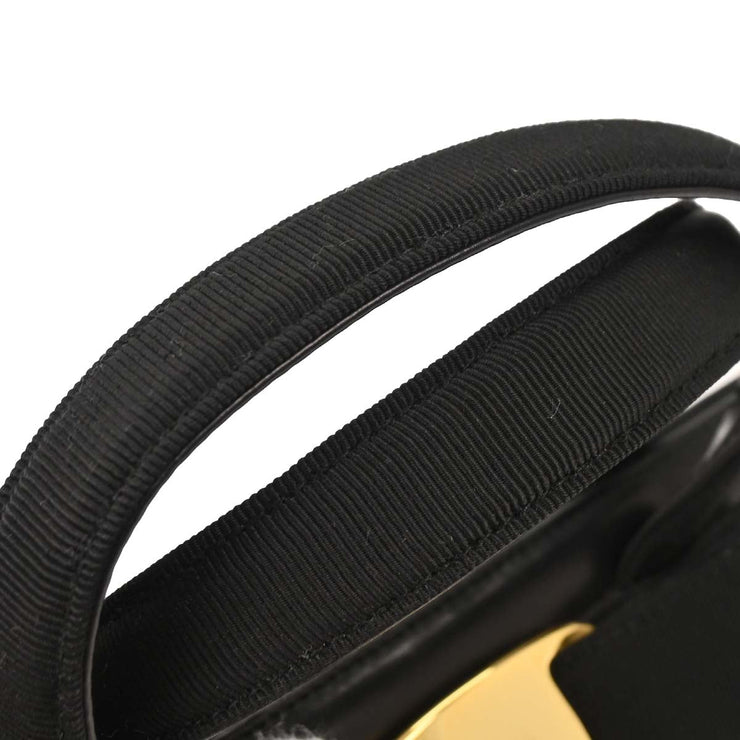 Salvatore Ferragamo Black Vara Bow 2way Handbag AQ-214178 166731