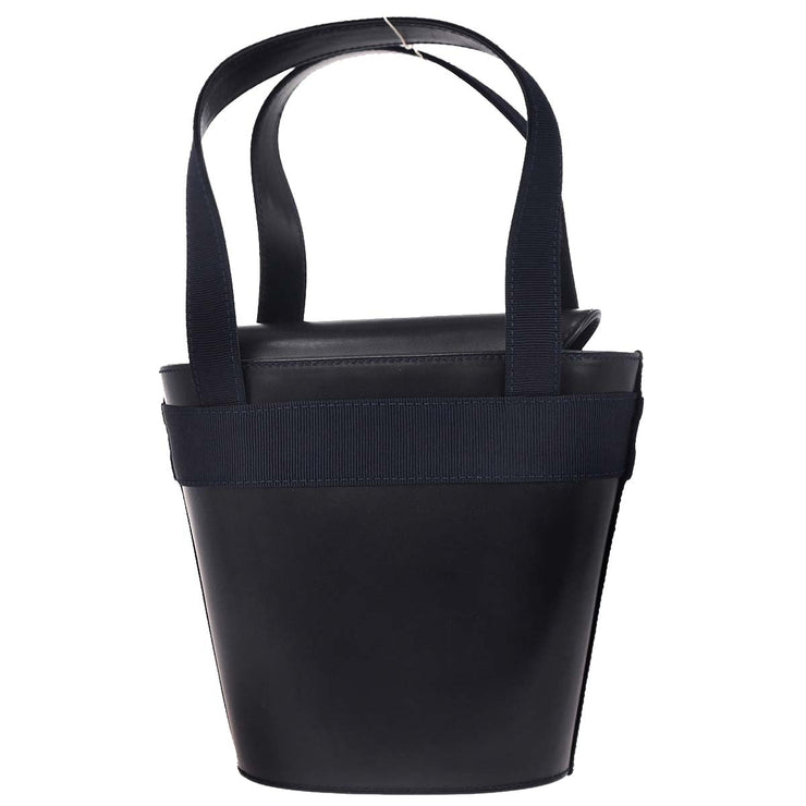 Salvatore Ferragamo Navy Vara Bow Handbag BA216161 166732