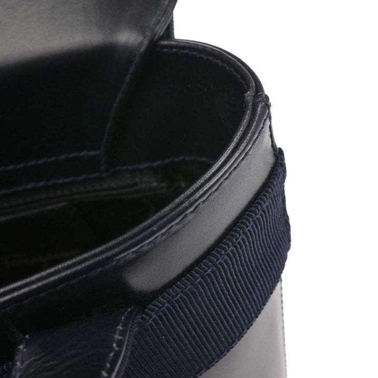 Salvatore Ferragamo Navy Vara Bow Handbag BA216161 166732