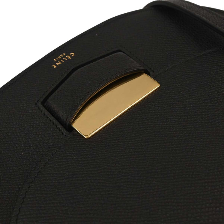 Celine Black Small Trotteur Shoulder Bag 166733