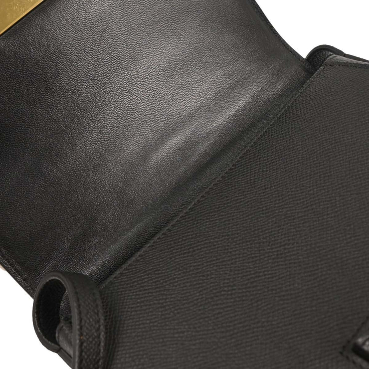 Celine Black Small Trotteur Shoulder Bag 166733