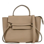 Celine Beige Belt Bag 2way Handbag S-CU-4136 166734