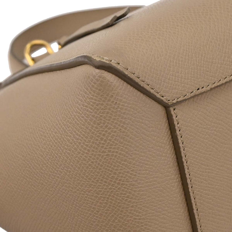 Celine Beige Belt Bag 2way Handbag S-CU-4136 166734