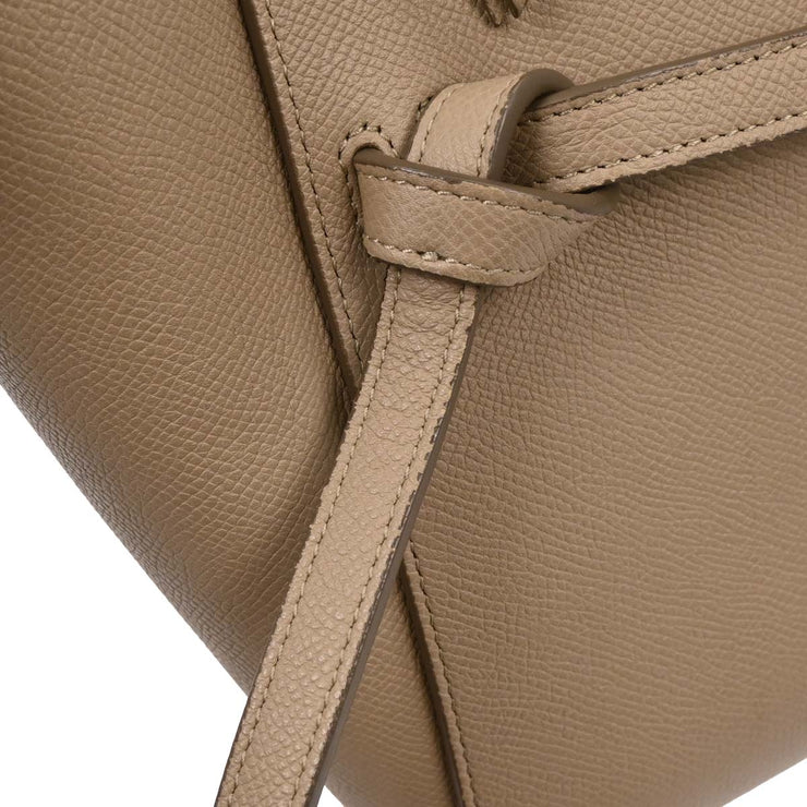 Celine Beige Belt Bag 2way Handbag S-CU-4136 166734