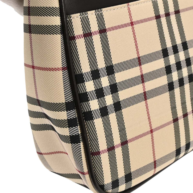 Burberry Beige Burberry Check Handbag 166736