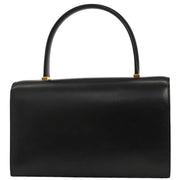 Hermes Black Box Calf Piano Handbag P Circle:U X 166738