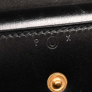 Hermes Black Box Calf Piano Handbag P Circle:U X 166738