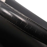Hermes Black Box Calf Piano Handbag P Circle:U X 166738