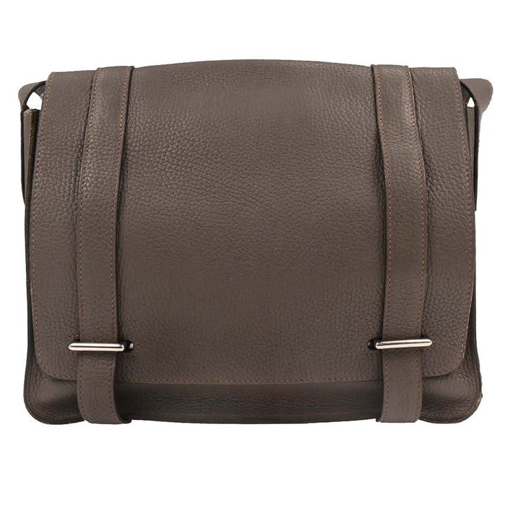 Hermes Etain Taurillon Clemence Steve Caporal 27 Shoulder Bag XGS006HI 166739