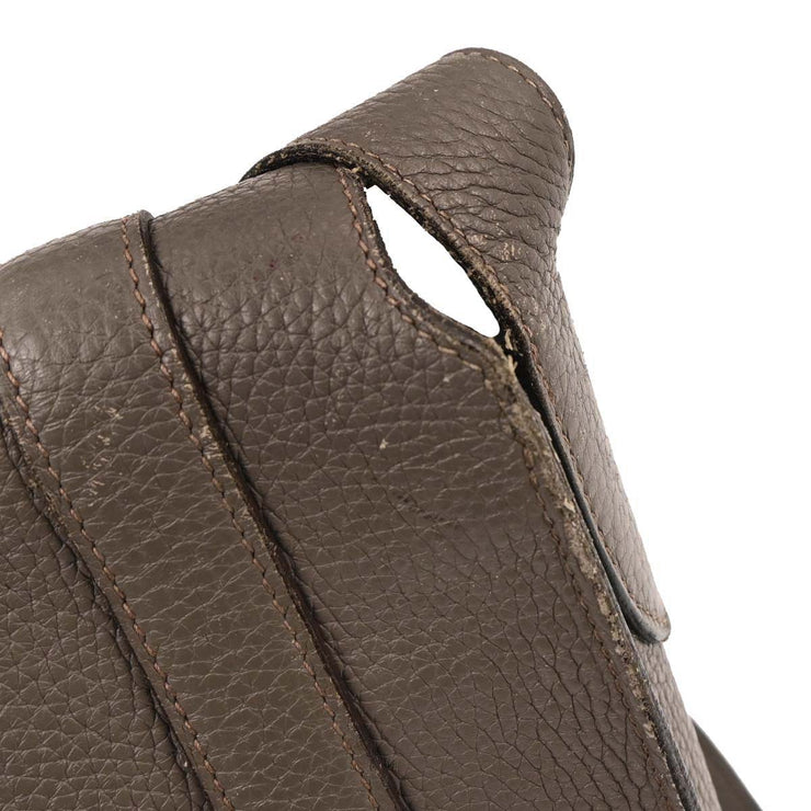 Hermes Etain Taurillon Clemence Steve Caporal 27 Shoulder Bag XGS006HI 166739