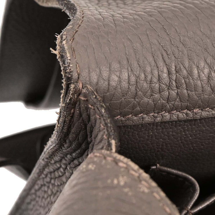 Hermes Etain Taurillon Clemence Steve Caporal 27 Shoulder Bag XGS006HI 166739