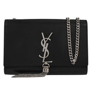 Saint Laurent Black Leather Kate Shoulder Bag GAB.474366.0618 166741