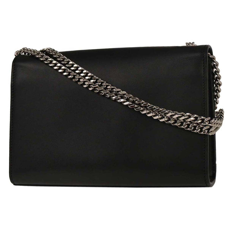 Saint Laurent Black Leather Kate Shoulder Bag GAB.474366.0618 166741