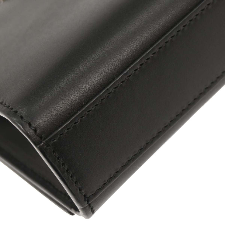 Saint Laurent Black Leather Kate Shoulder Bag GAB.474366.0618 166741