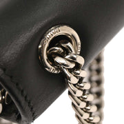 Saint Laurent Black Leather Kate Shoulder Bag GAB.474366.0618 166741