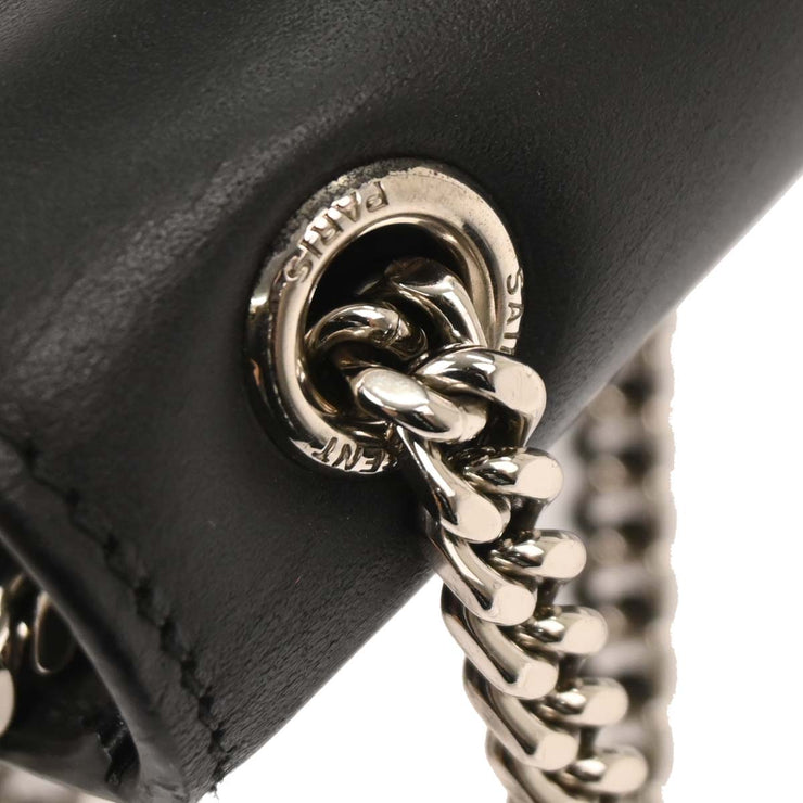 Saint Laurent Black Leather Kate Shoulder Bag GAB.474366.0618 166741