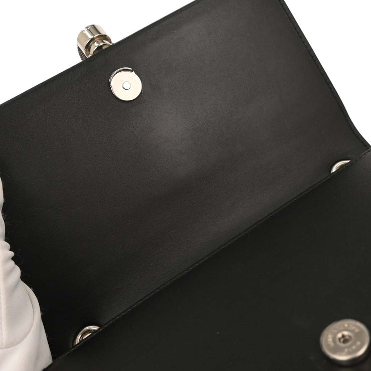 Saint Laurent Black Leather Kate Shoulder Bag GAB.474366.0618 166741