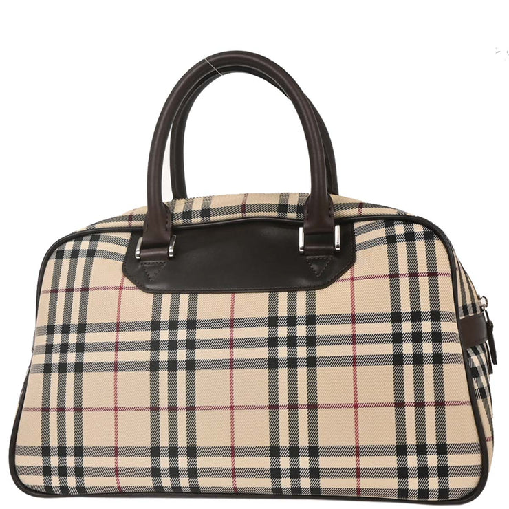 Burberry Beige Burberry Check Handbag 166742