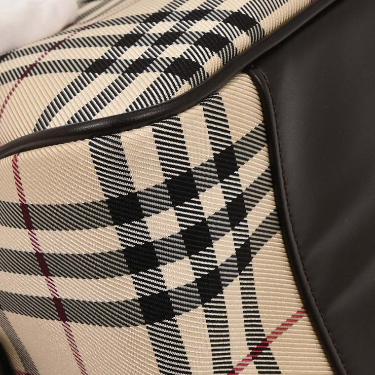 Burberry Beige Burberry Check Handbag 166742