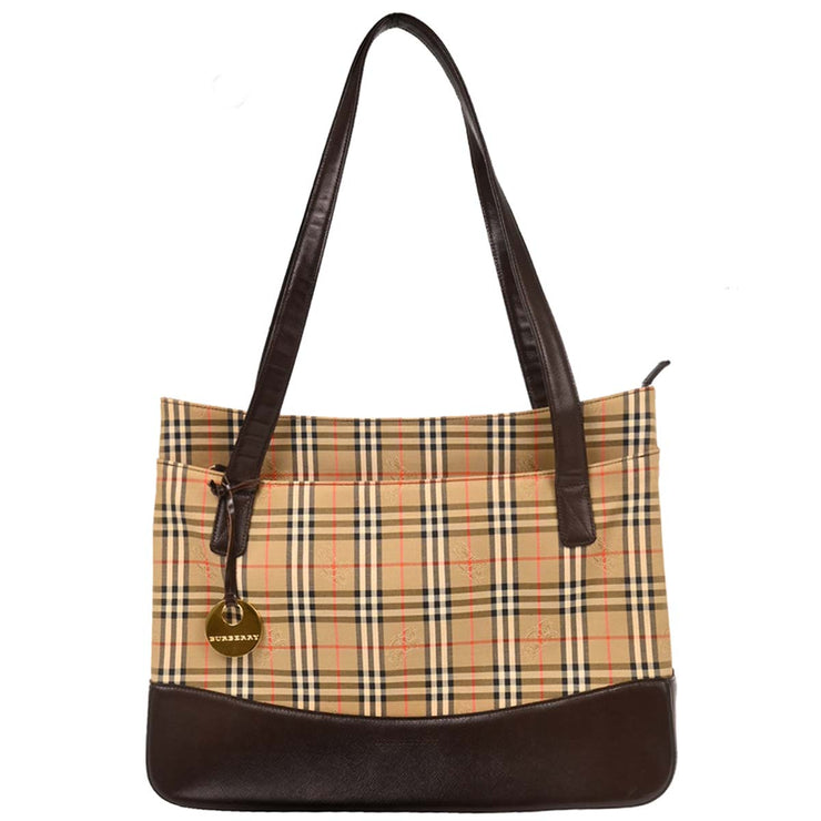 Burberry Beige House Check Handbag 166743
