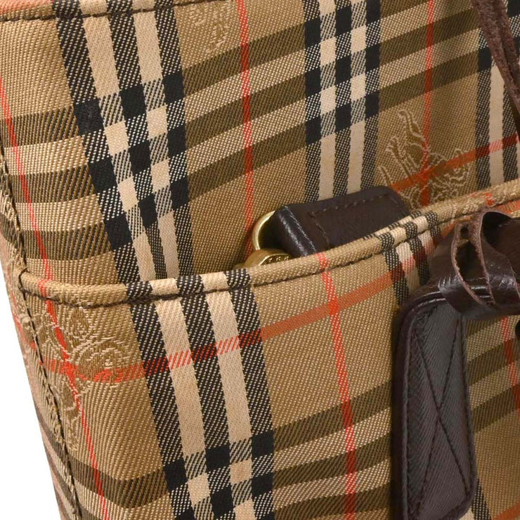 Burberry Beige House Check Handbag 166743