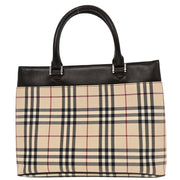 Burberry Beige Burberry Check Handbag 166746