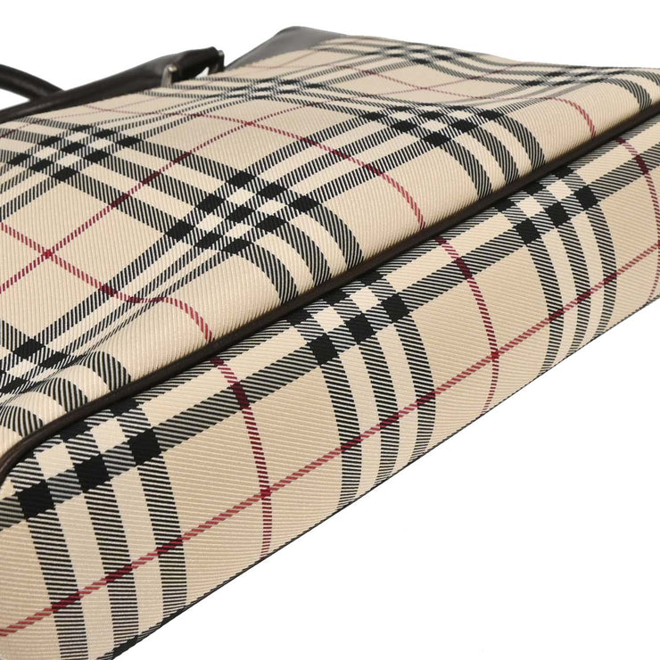 Burberry Beige Burberry Check Handbag 166746