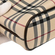 Burberry Beige Burberry Check Handbag 166746