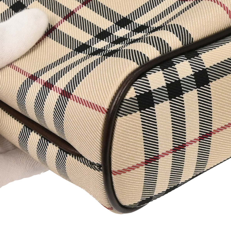 Burberry Beige Burberry Check Handbag 166746
