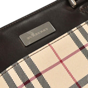 Burberry Beige Burberry Check Handbag 166746