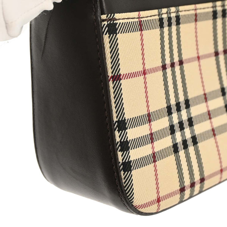 Burberry Beige Brown Burberry Check Handbag 166747